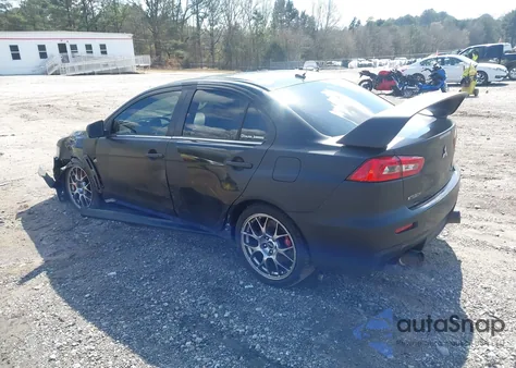 2010 Mitsubishi Lancer Evolution Mr/Mr Touring from USA, damaged, VIN JA32W5FV5AU018459